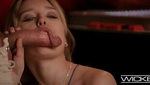 smoking hot blonde freya mayer gets dicked in back lounge