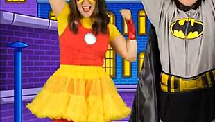 Alyssa Showcases Natural Tits in Clothed Bounce Patrol