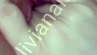 Latina Inserts Eggplant Anal