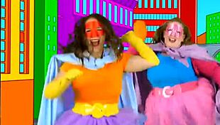 Alyssa Showcases Natural Tits in Clothed Bounce Patrol