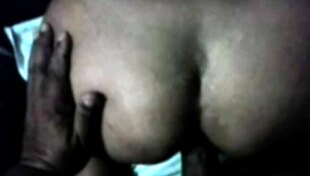 Bold African Maid With Huge Ass Gets Intense Beach Action