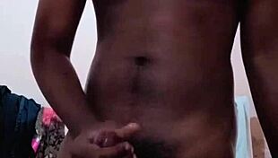 Indian Boy Spitting And Jerking Off In Bathroom