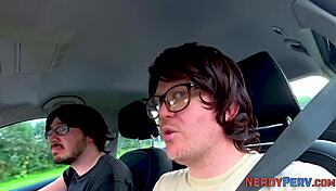 British nerd’s first time fucking and facials