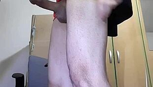 Naughty Guy in Red Underwear