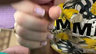 She Gives Two Blowjobs in a Day, Cumshot Twice in Mouth!