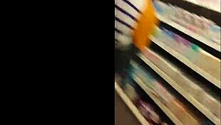 hidden camera captures asian woman's skirt lifted in candid upskirt moment