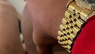 Big booty ebony chick smashed by huge cock