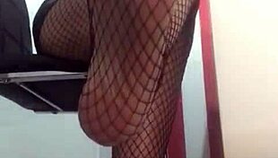 dominalucia hypnotizes slaves with her stockings and heels on webcam.