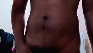 Indian Boy Spitting And Jerking Off In Bathroom