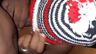 Fucking My Busty Ebony With Her Big Pussy As She Screams Loudly