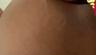 Big booty ebony chick smashed by huge cock