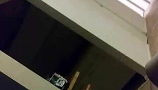 This beautiful chocolate lady gets the doggy from behind