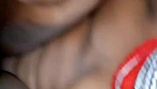 Fucking My Busty Ebony With Her Big Pussy As She Screams Loudly