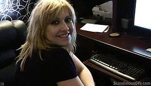 Naughty georgia performs blowjob and hardcore fucking with cumshot closeup