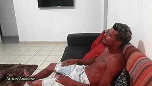 Tattooed Blonde Milf Can't Resist Young Guy's Cock