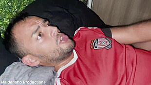 two guys surprise me in hotel room and fuck me hard, feeling so intense