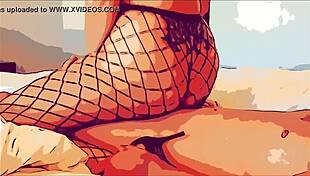 sexy blonde comic, you sucking and riding that cock in the hotel?