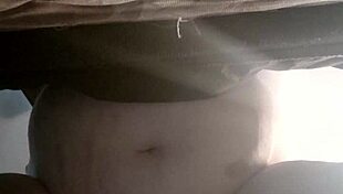 bbw doggy style from below view