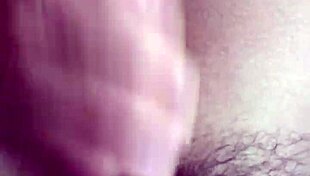horny girl masturbates on camera