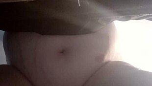 bbw doggy style from below view