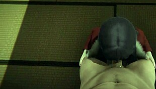 Kure karure fucks muscular black belt in cowgirl spanking 😏