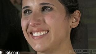 Intense emotions during zealous booty whipping for playgirl