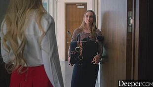 deeper blake takes control of her boyfriend's ex 😈