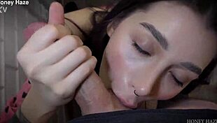 pink teen sucking cock
