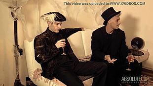 Chris Torres, Chris Diamond, and Lylian Red spice up the Halloween party.