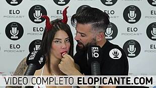 Elo, 'suck those natural tits, Sara?'