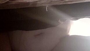 bbw doggy style from below view