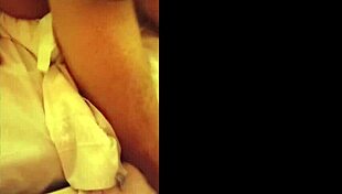 blonde cuckold moans on uber guy's dick