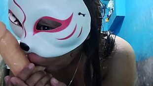 i love sucking dildo but real cocks are better