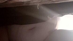 bbw doggy style from below view