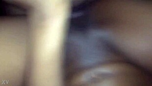 Ebony Amateur Backseat Facial