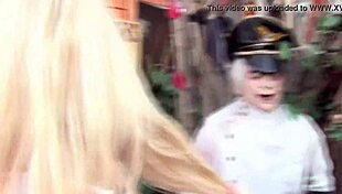 Clothed Female Naked Male