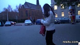 exquisite czech nympho tempted and plowed in mall