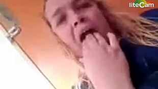 big tits milf flaunts her huge boobs!