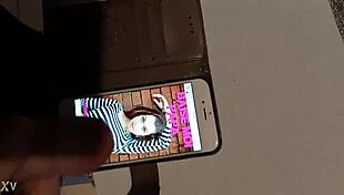 Friend shares cum tribute with cock