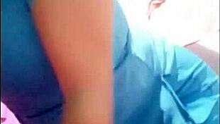 Mature Latina woman with big ass and used vagina tries homemade porn.