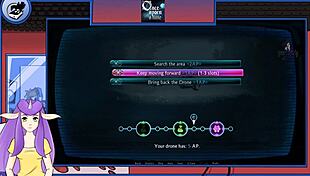 A beautiful blonde hentai woman succumbs to her sexual desires and does a fantastic job of it