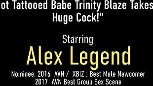 Trinity Blaze Craves Alex Legend's Hard Cock And Cum In Her Shaved Pussy
