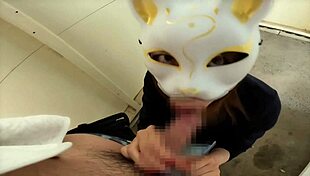 Asian Hentai Babe Performs Oral And Creampie In Garage Break