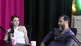 Reh Queen in sheer red explores non-monogamous relationships.