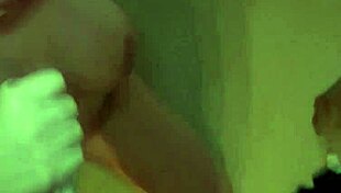 Blonde babe titfucks pornstar luke hardy in pov.