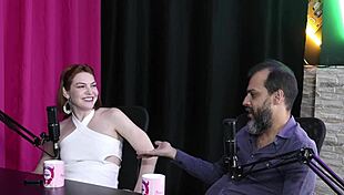 Reh Queen in sheer red explores non-monogamous relationships.