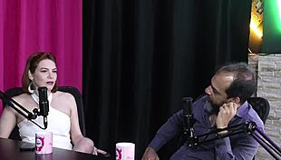 Reh Queen in sheer red explores non-monogamous relationships.