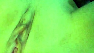 Stella passionately masturbates her big pussy and ass