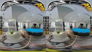 Virtual billiards game featuring latin milf caitlin bell