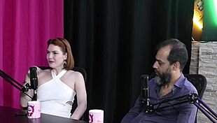 Reh Queen in sheer red explores non-monogamous relationships.